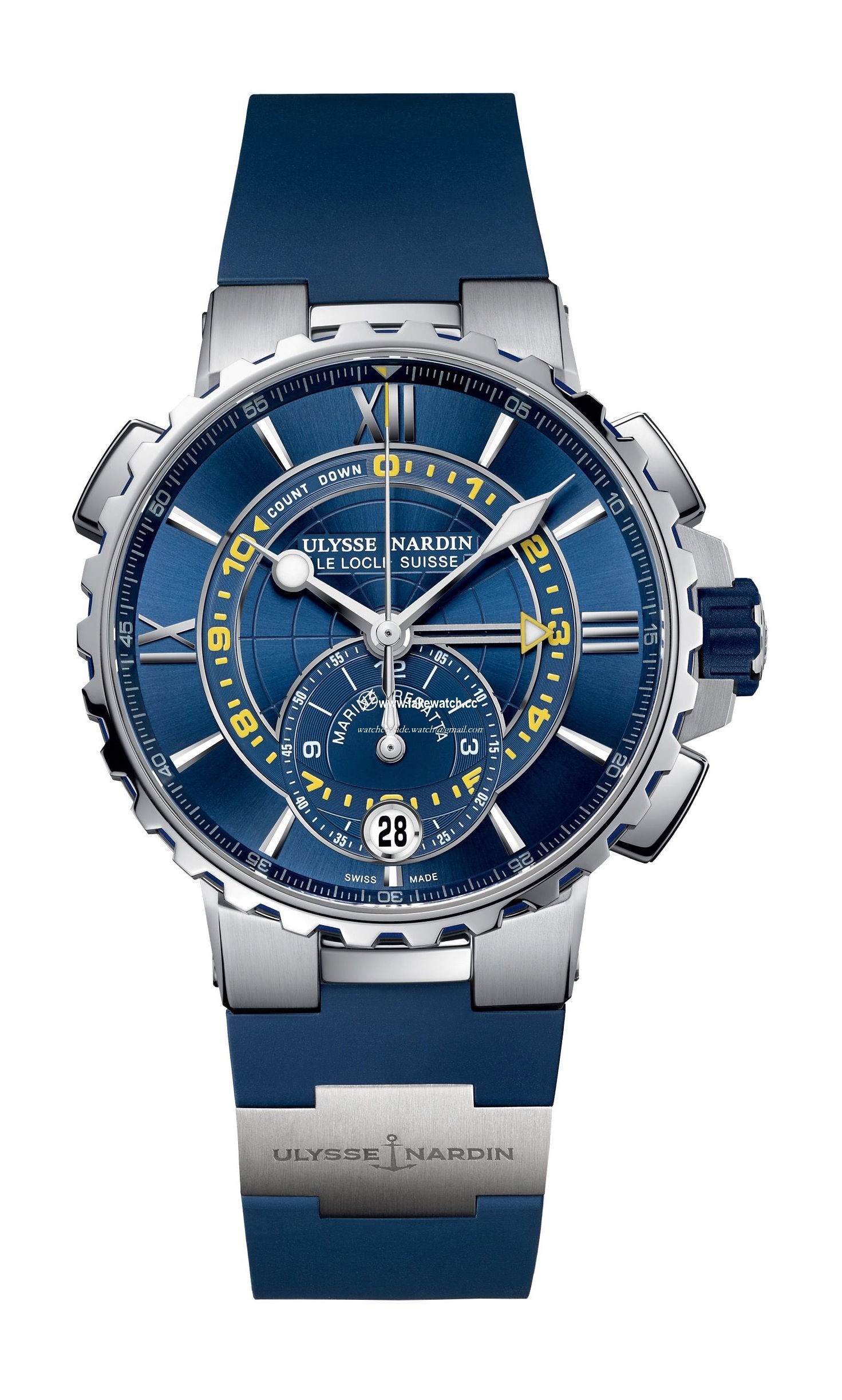 Ulysse Nardin Marine Regatta 1553-155-3/43