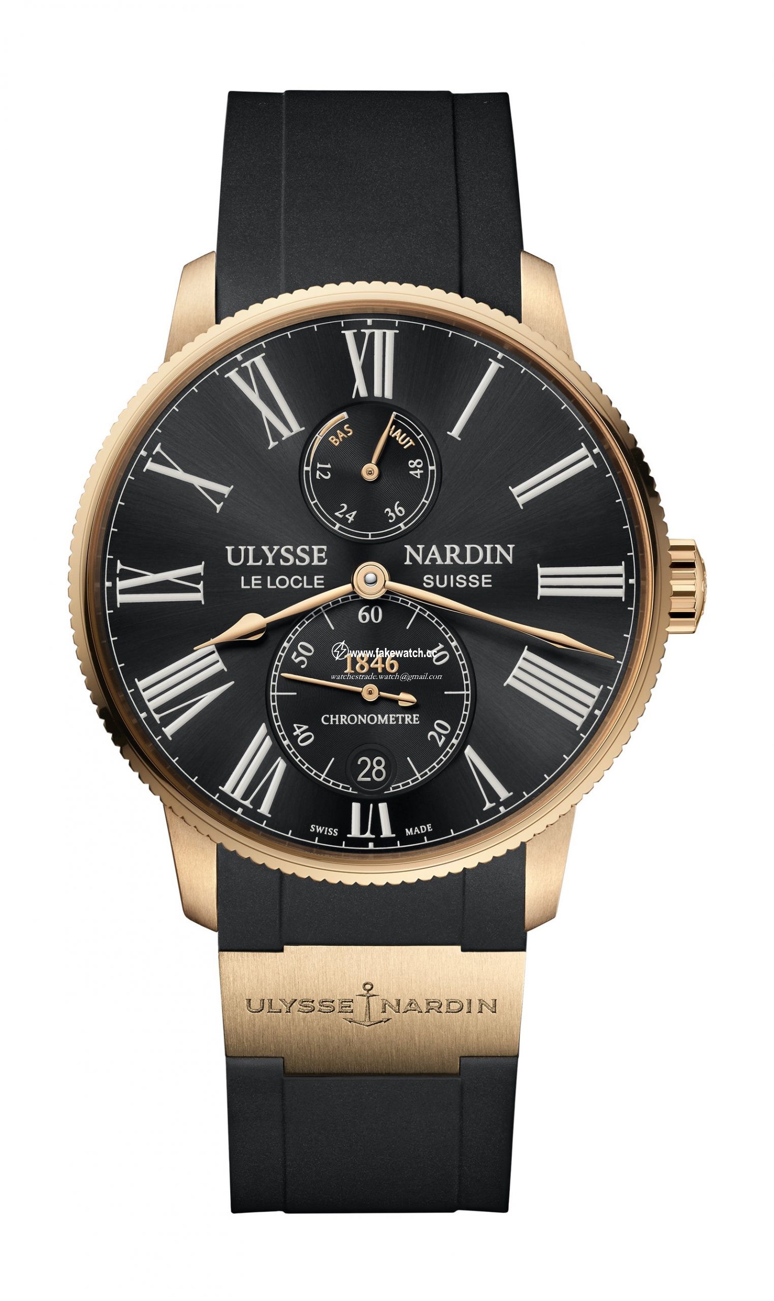 Ulysse Nardin Marine Torpilleur 42mm 1182-310-3/42