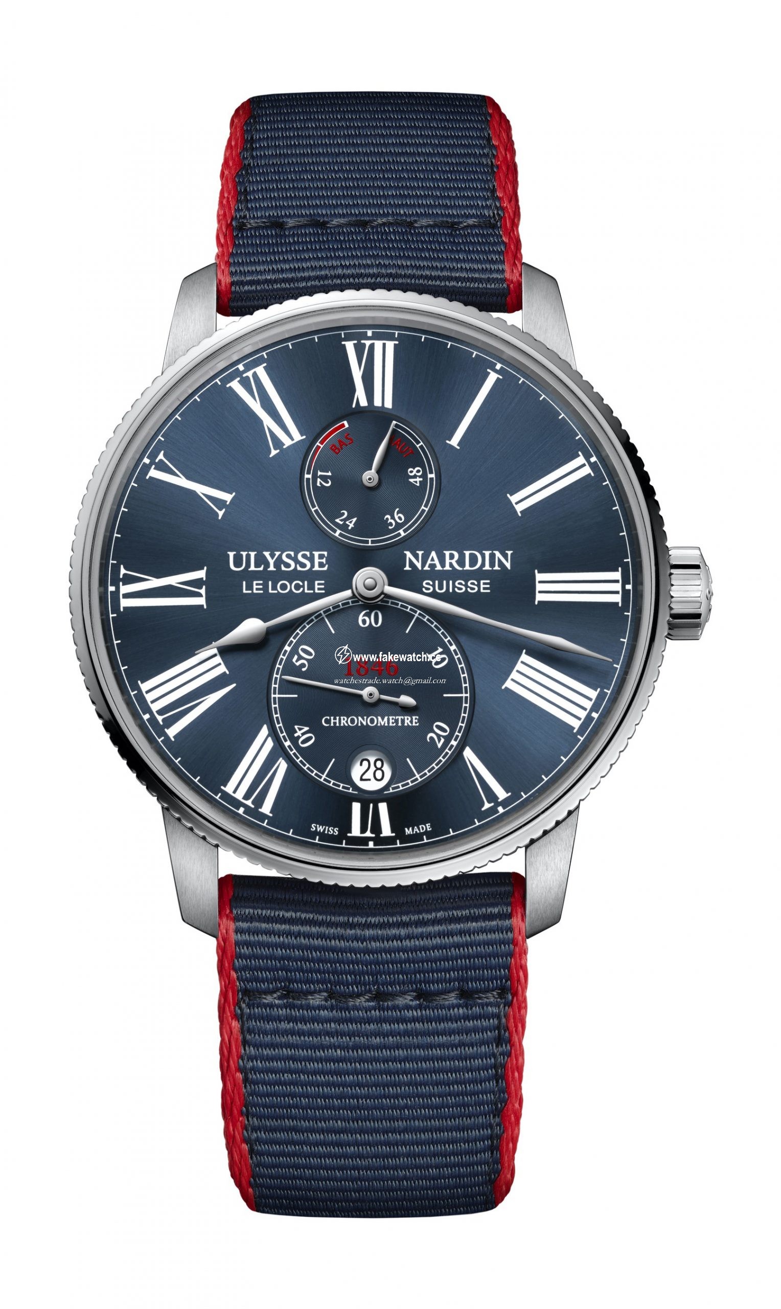 Ulysse Nardin Marine Torpilleur 42mm 1183-310-3A/0A