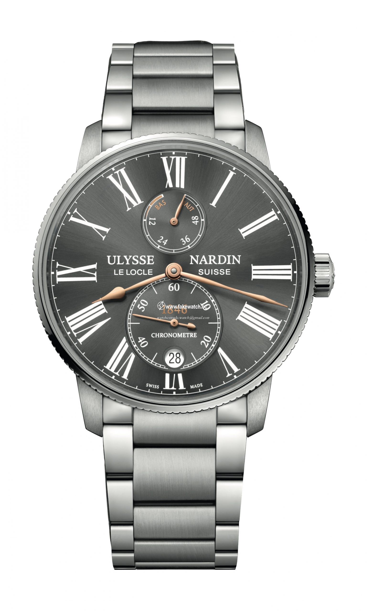 Ulysse Nardin Marine Torpilleur 42mm 1183-310-7M/42-BQ