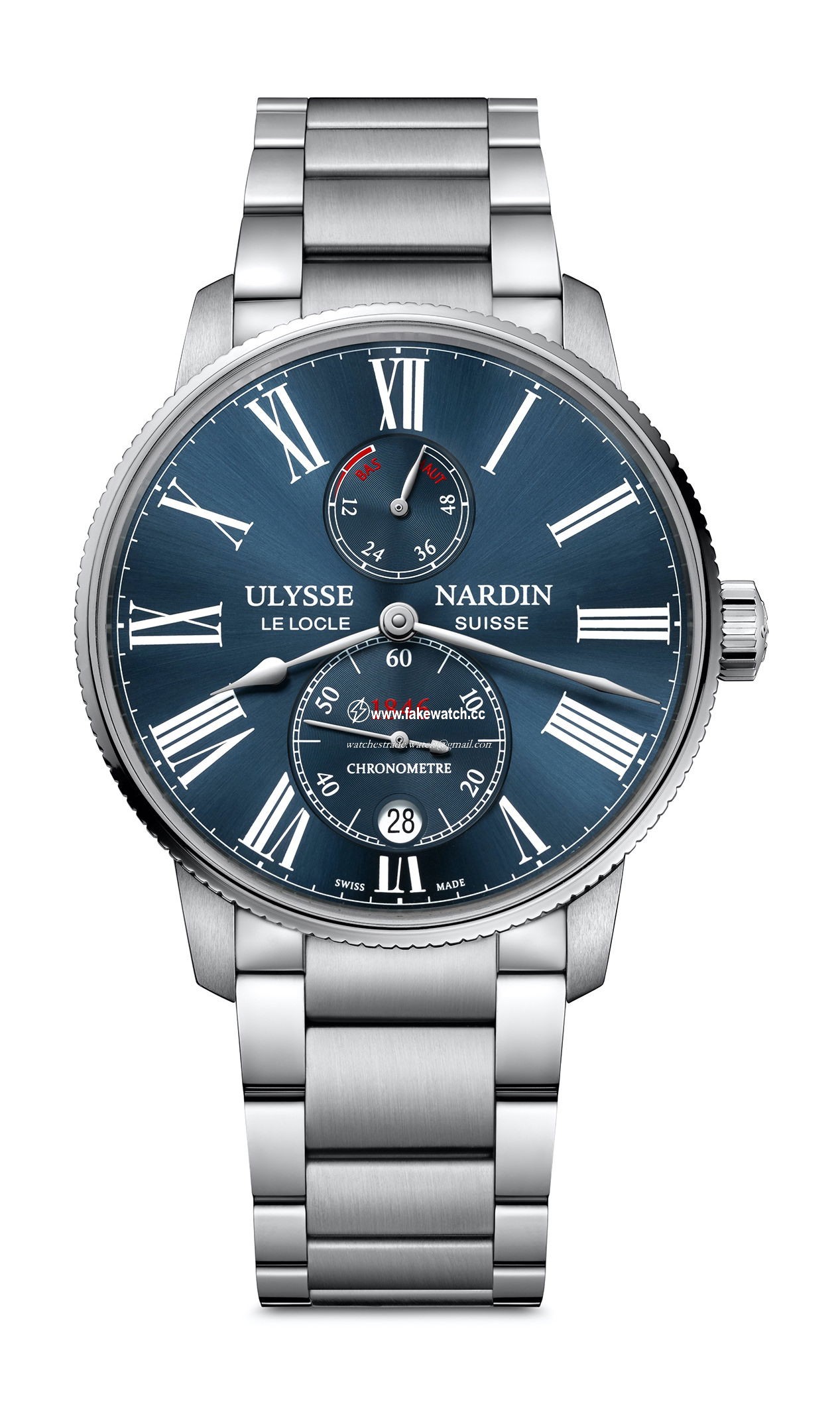 Ulysse Nardin Marine Torpilleur 42mm 1183-310-7M/43