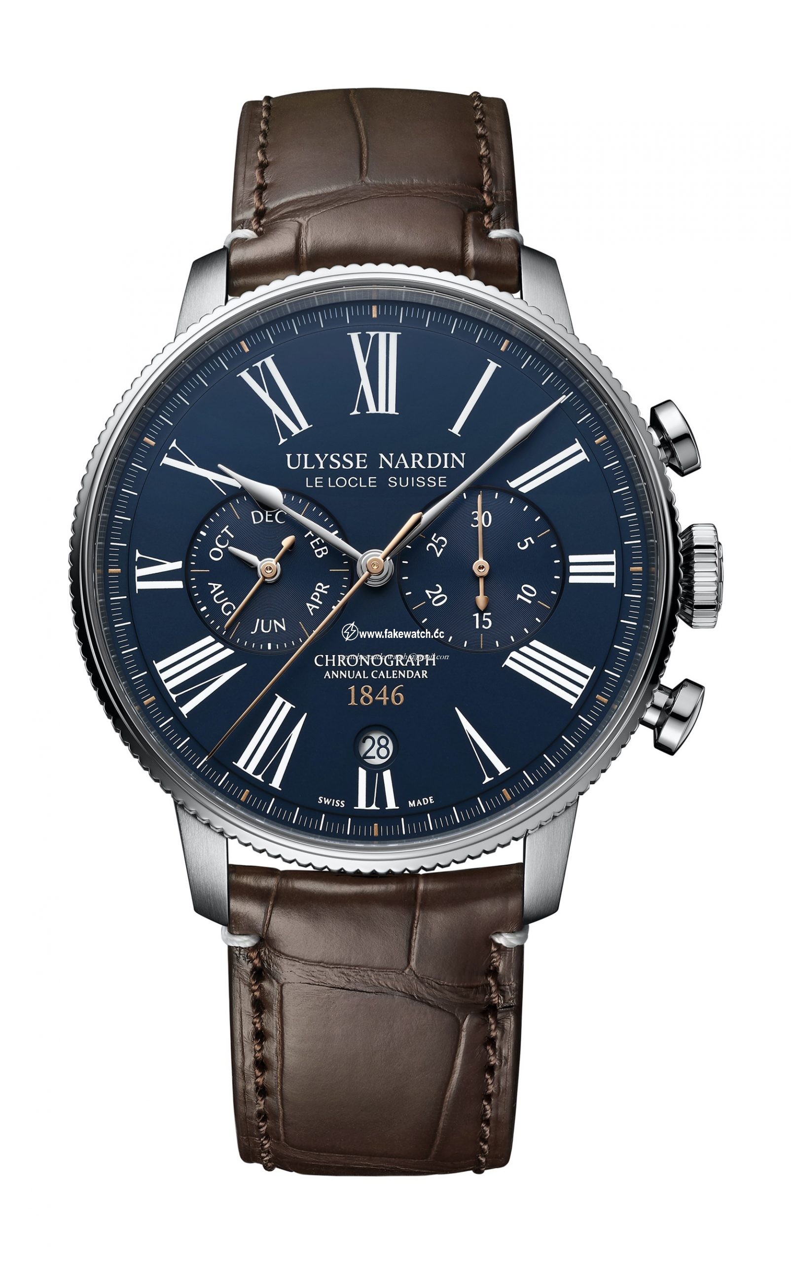 Ulysse Nardin Marine Torpilleur Annual Chronograph 1533-320LE-3A-175/1A