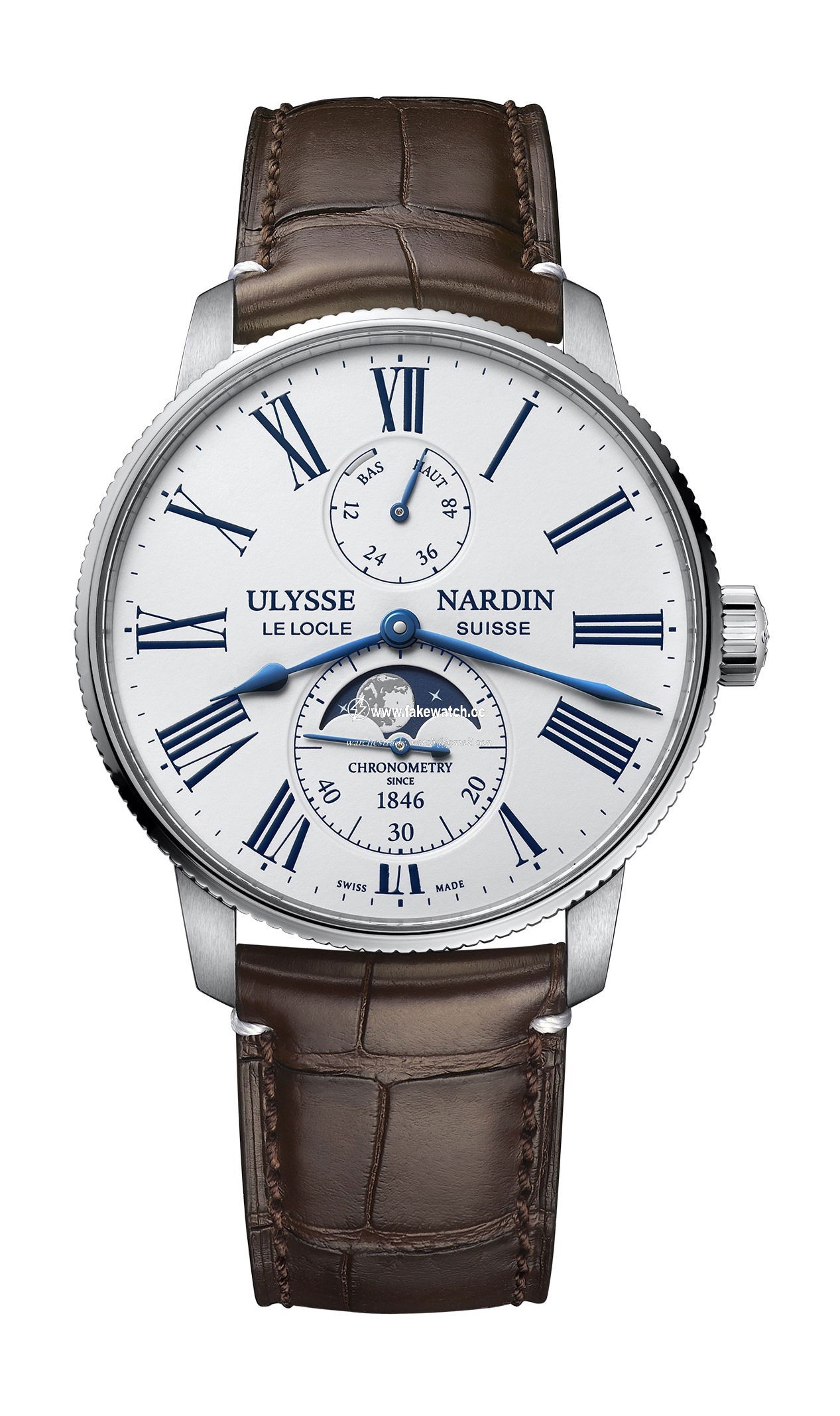 Ulysse Nardin Marine Torpilleur Moonphase 1193-310LE-0A-175/1B