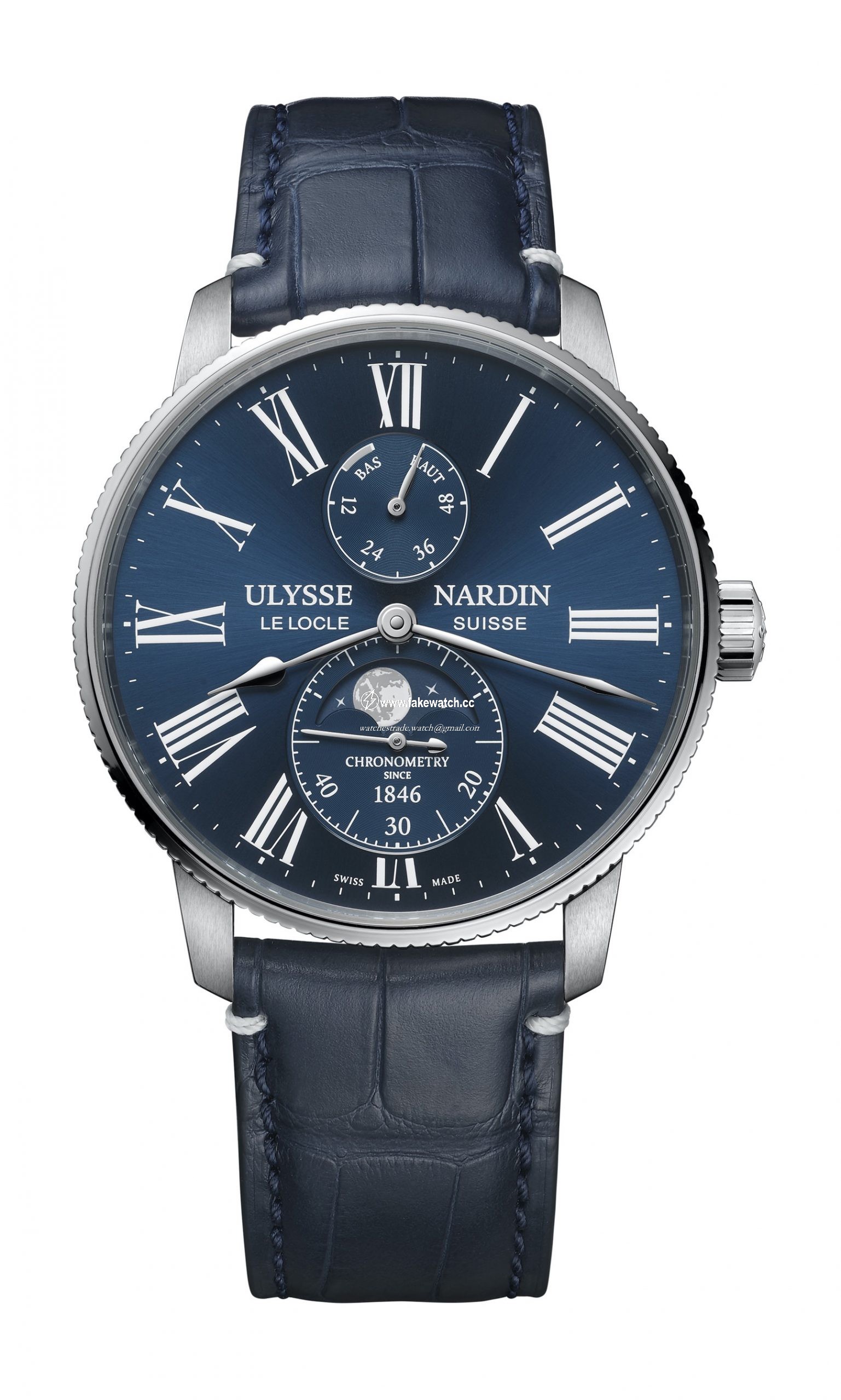 Ulysse Nardin Marine Torpilleur Moonphase 1193-310LE-3A-175/1A