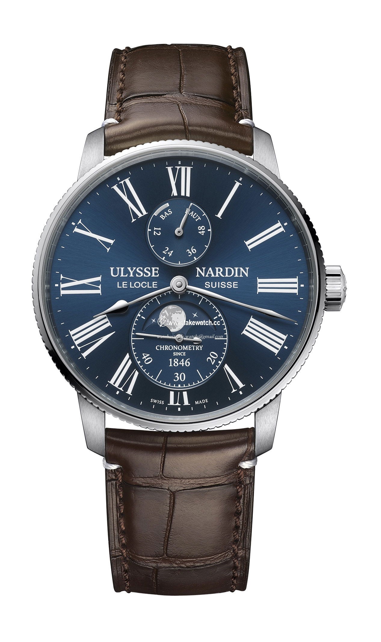 Ulysse Nardin Marine Torpilleur Moonphase 1193-310LE-3A-175/1B