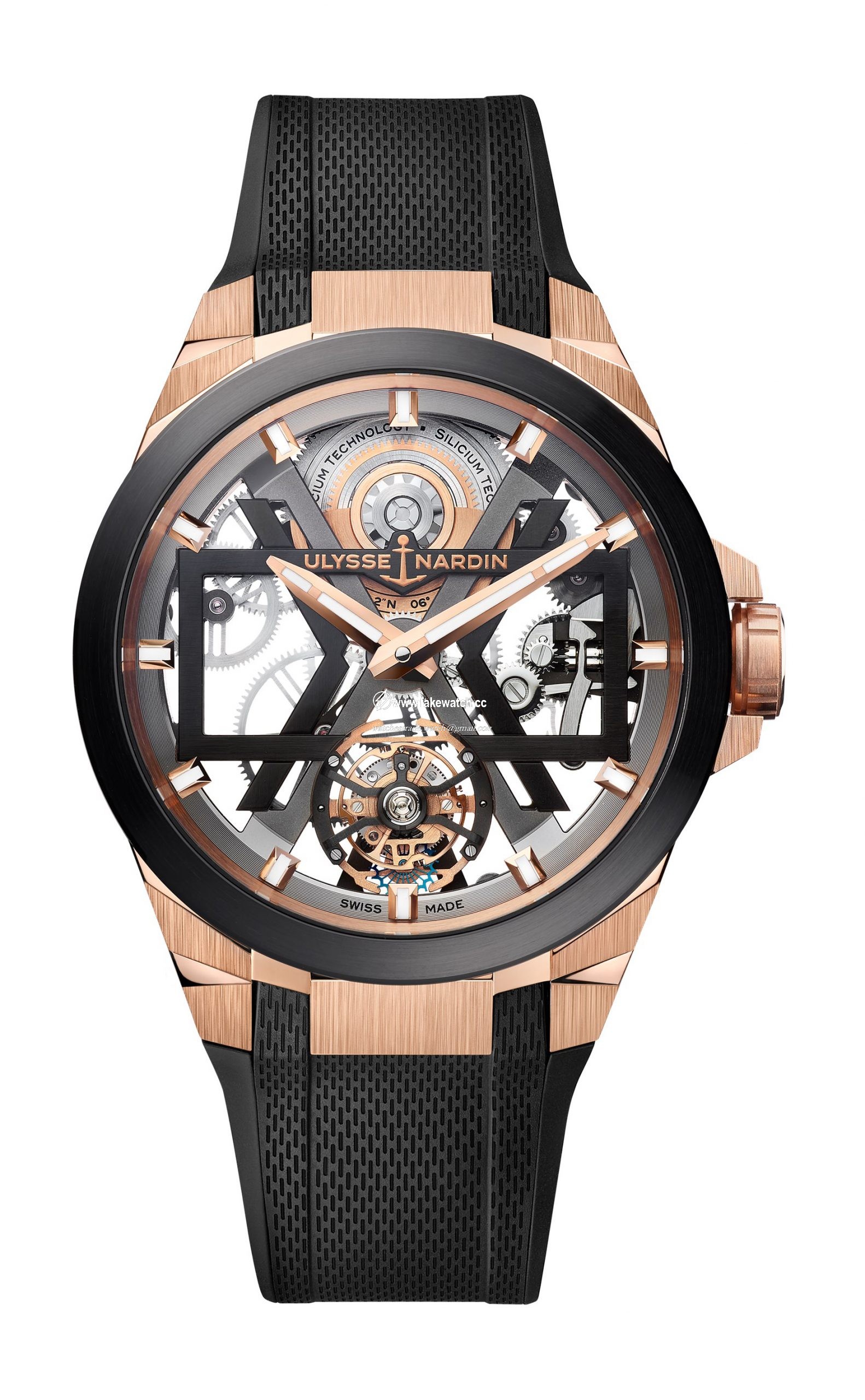 Ulysse Nardin Executive Rose Gold Blast 1725-400/02