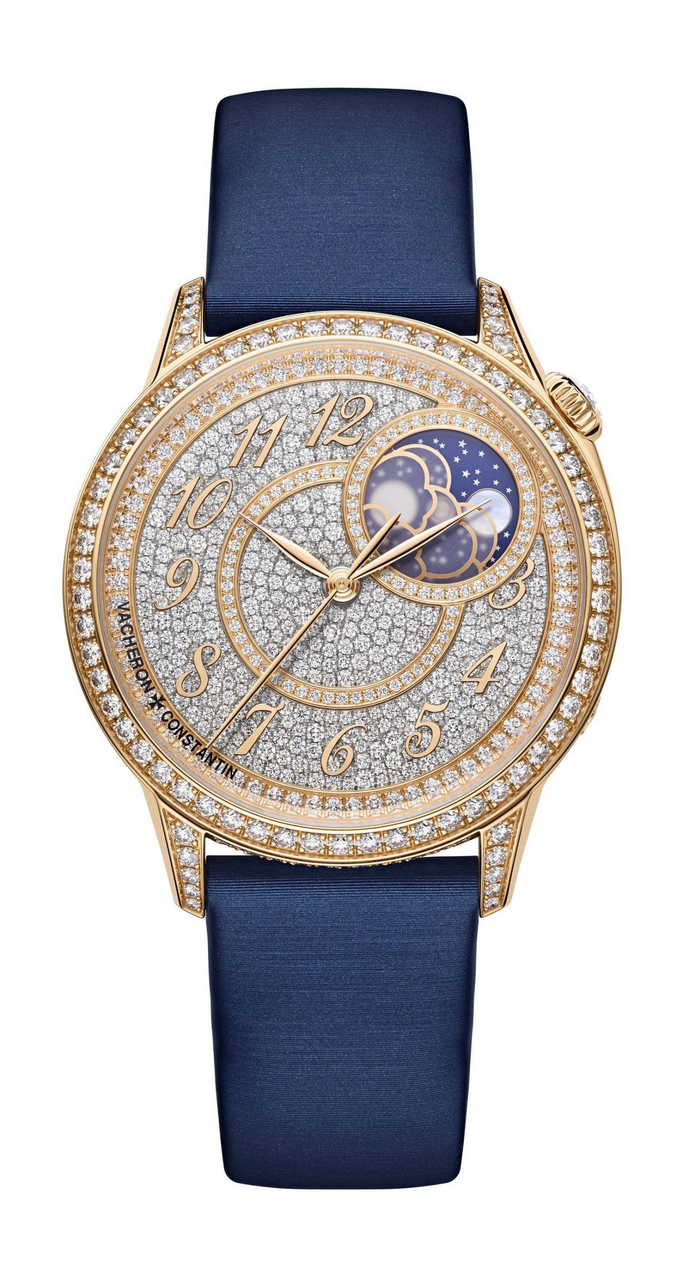 Vacheron Constantin egerie Moon Phase Diamond-Paved 8006F/000R-B976