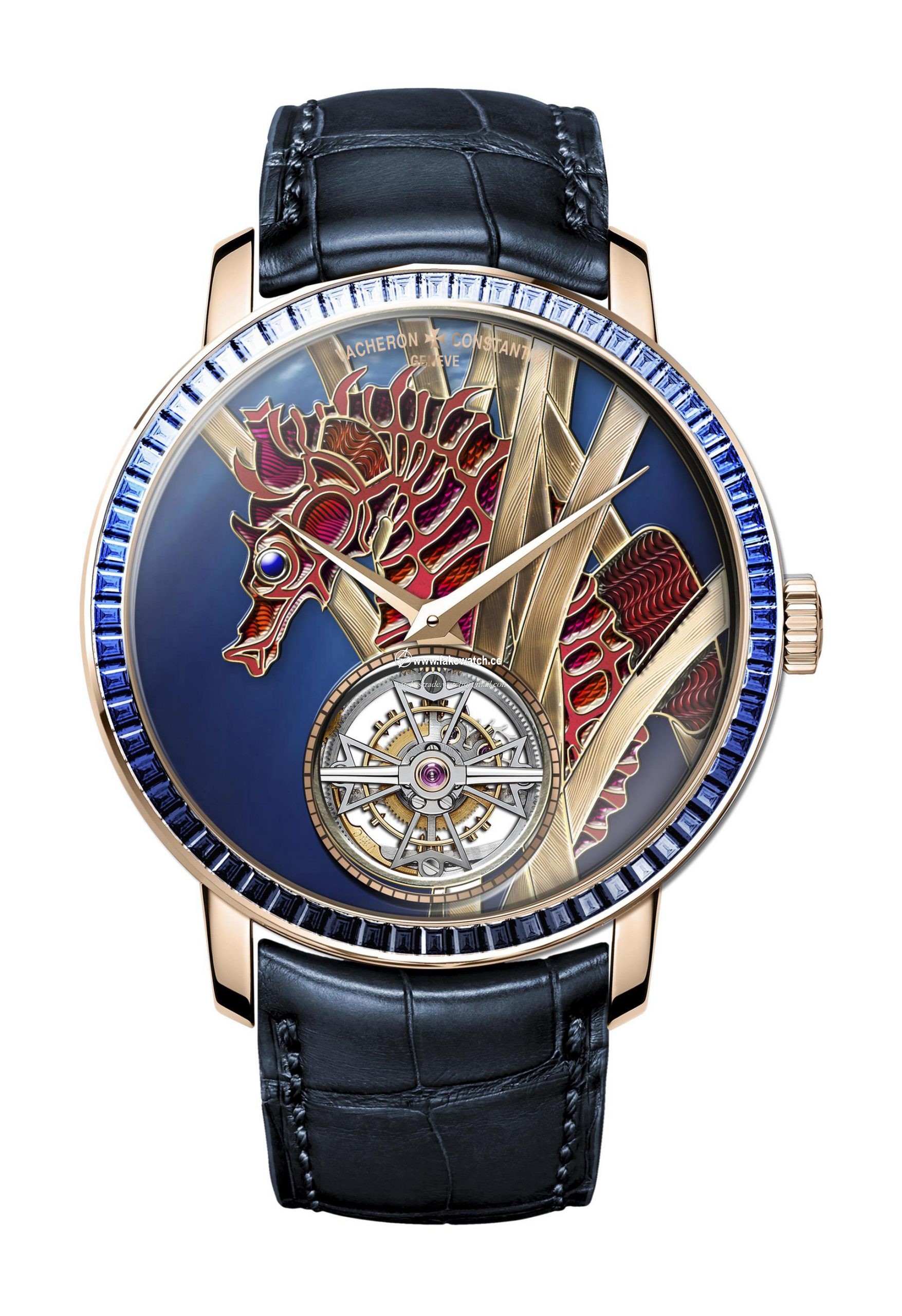 Vacheron Constantin Les Royaumes Aquatiques? Les Cabinotiers Tourbillon Jewellery C Sea Horse 6007C/000R-056C