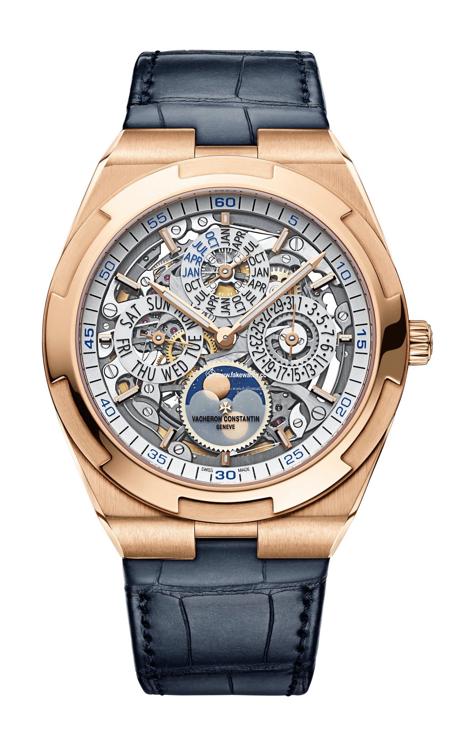 Vacheron Constantin Overseas Perpetual Calendar Ultra-Thin Skeleton 4300V/120R-B547