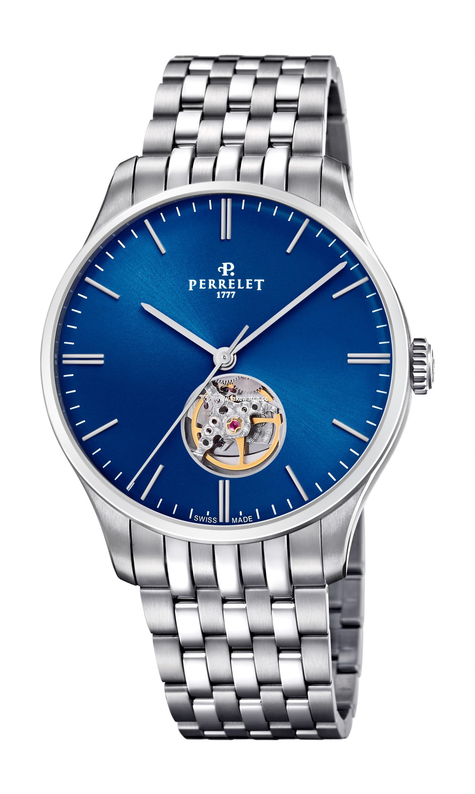 Perrelet Weekend Open Heart Blue A1302/4