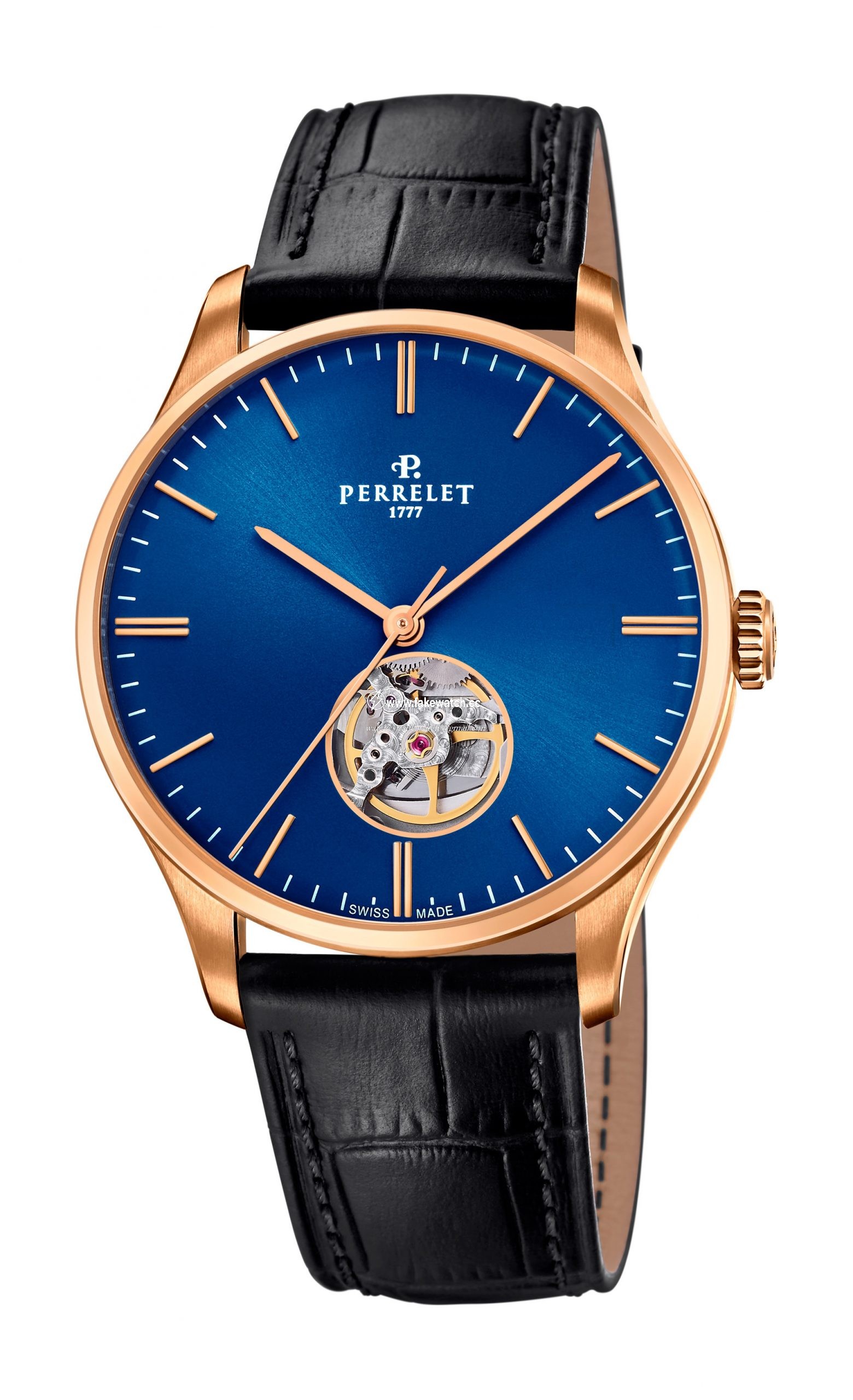 Perrelet Weekend Open Heart Blue A1303/2