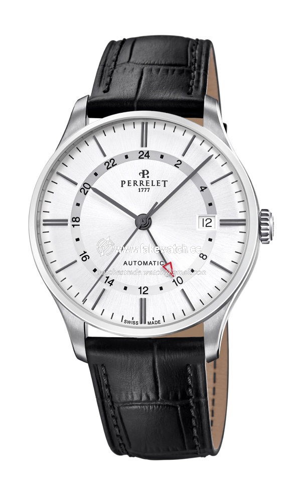 Perrelet Weekend GMT Silver A1304/1