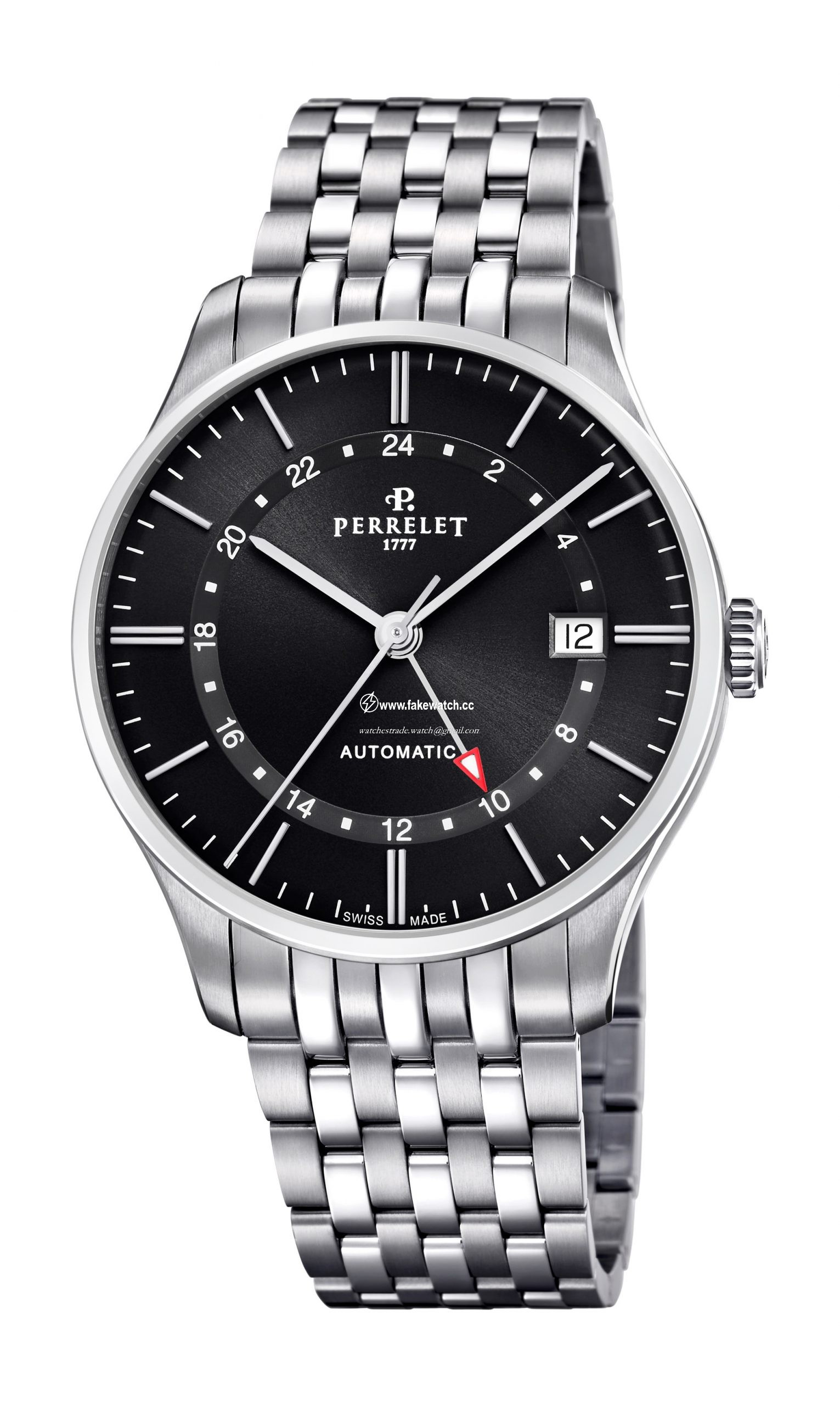 Perrelet Weekend GMT Black A1304/6