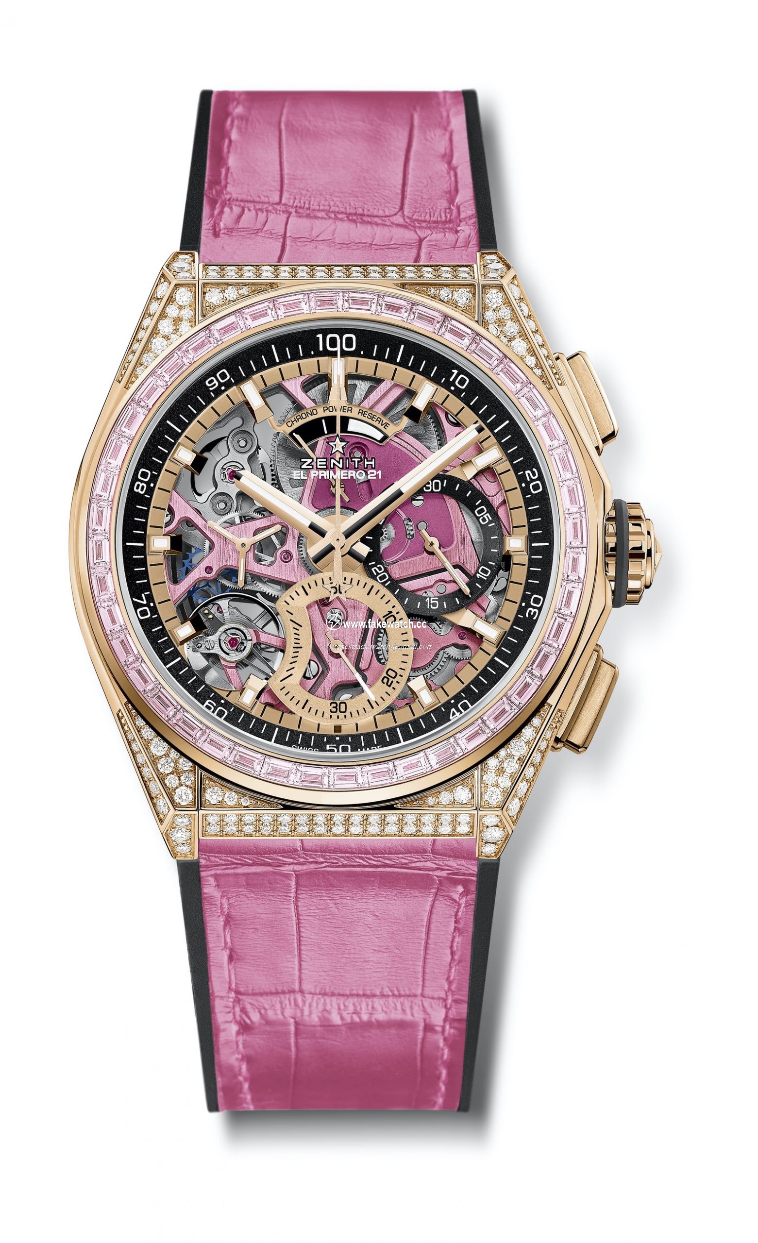 Zenith Defy 21 Pink Edition 22.9004.9004/73.R598